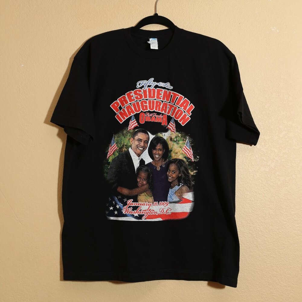 Obama First Family Presidential Inauguration 2009 Tee (XL)